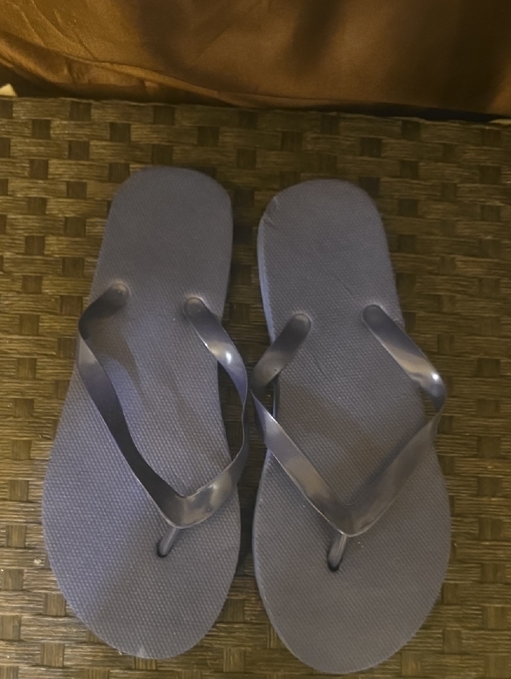 Classic Navy Blue Flip Flops